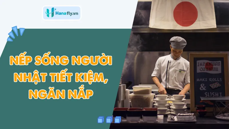 Nếp sống người Nhật tiết kiệm, ngăn nắp
