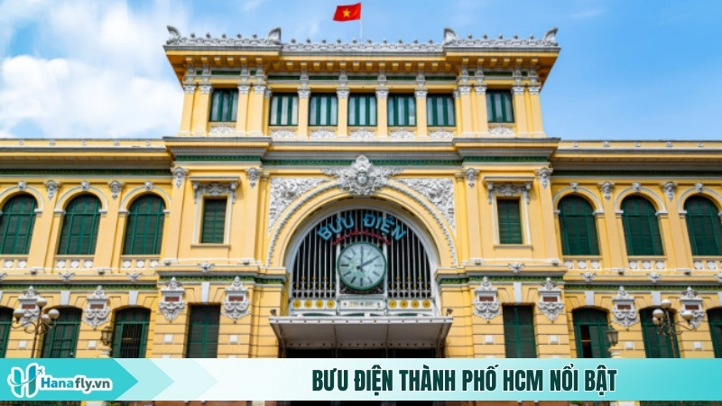 Bưu điện Thành Phố nổi bật