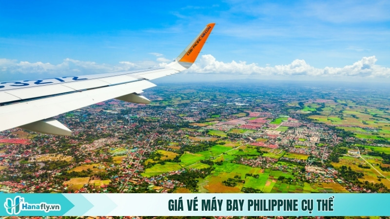 Giá vé máy bay Philippine cụ thể