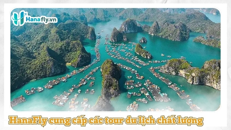 HanaFly cung cấp các tour du lịch chất lượng