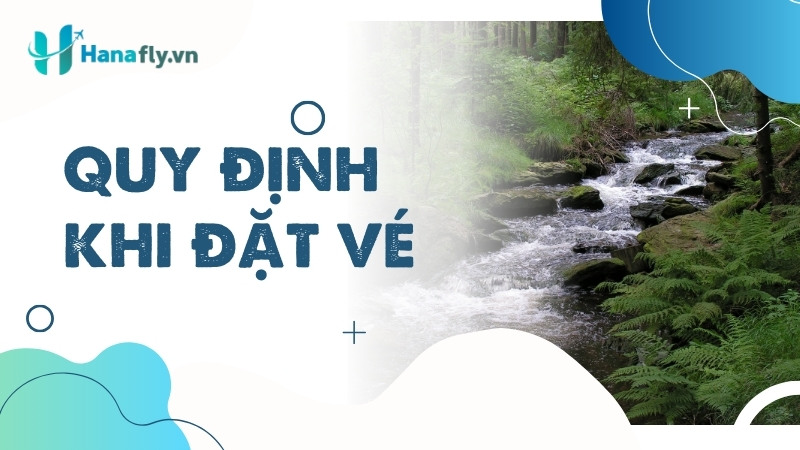Quy định chung khi đặt vé