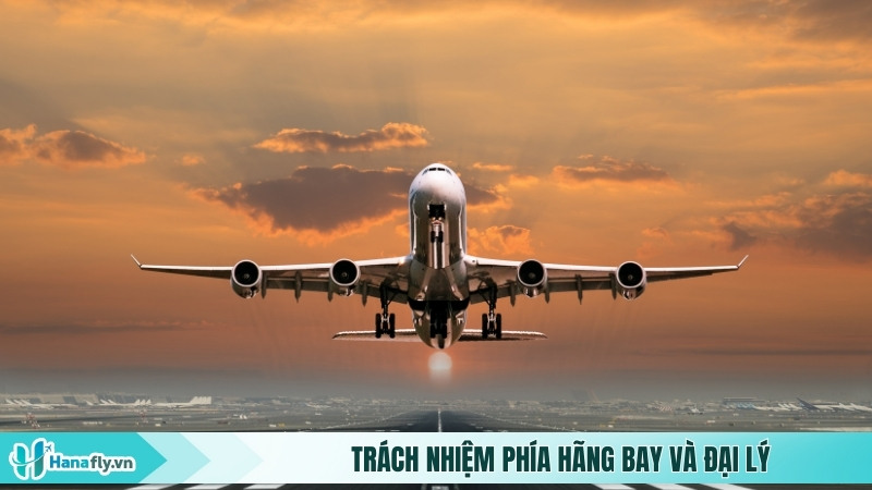 Trách nhiệm phía hãng bay và đại lý
